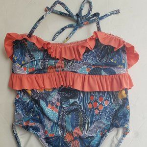 Salty Baby Swimsuit 2T Girls Toddler One Piece